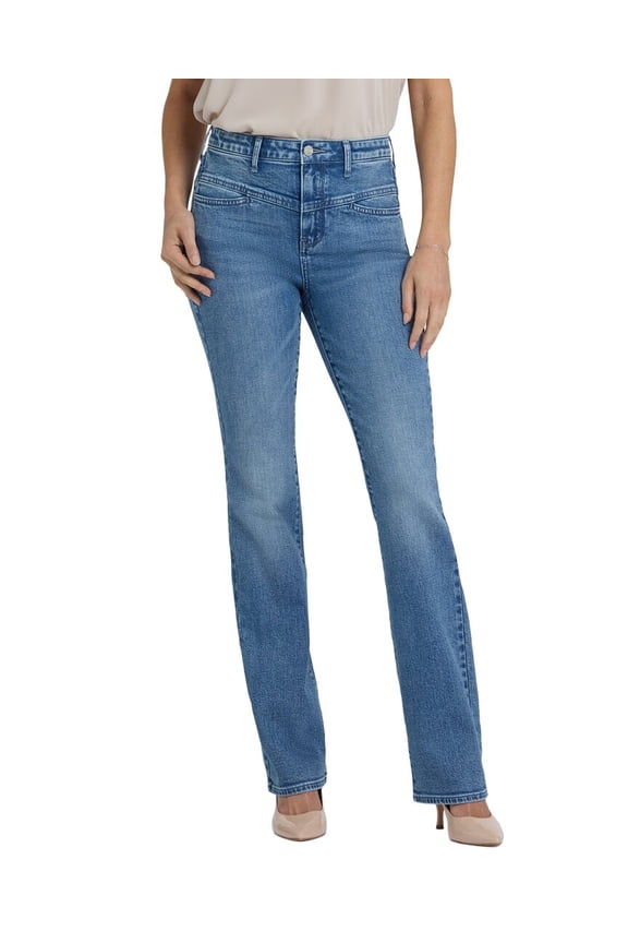 womens  Barbara Washed Crystal Bootcut Jean, 2