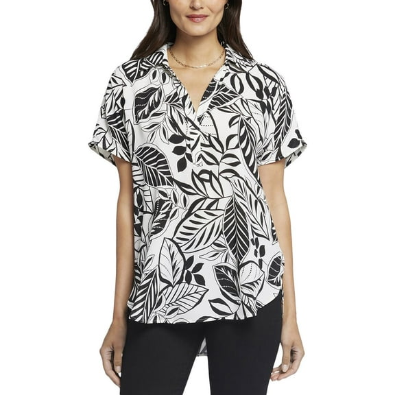 NYDJ womens  Becky Blouse, XXS