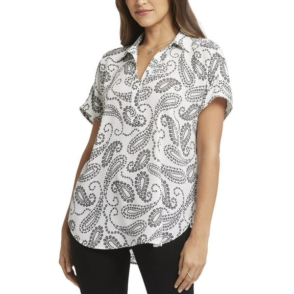 NYDJ womens Becky Blouse, XXS