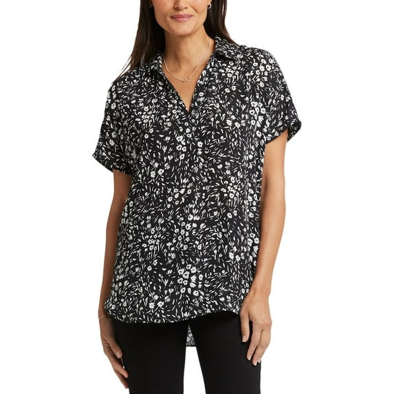 NYDJ womens Becky Blouse, xs