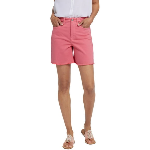 NYDJ womens  Berkyn Spiced Coral Short, 00