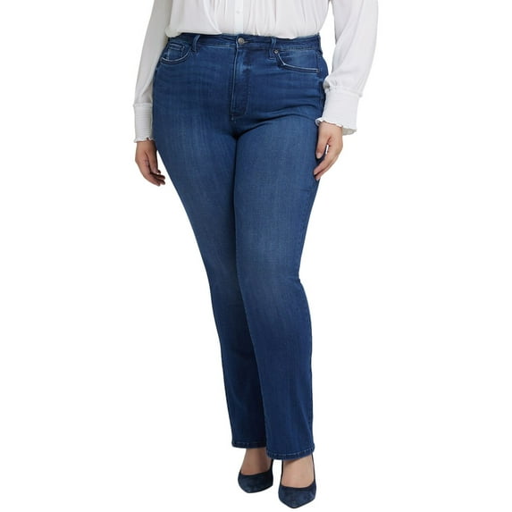 NYDJ womens Plus Billie Moonlight Bootcut Jean, 24W