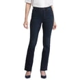 thumbnail image 1 of NYDJ womens  Billie Obsidian Blue Bootcut Jean, 2, 1 of 3
