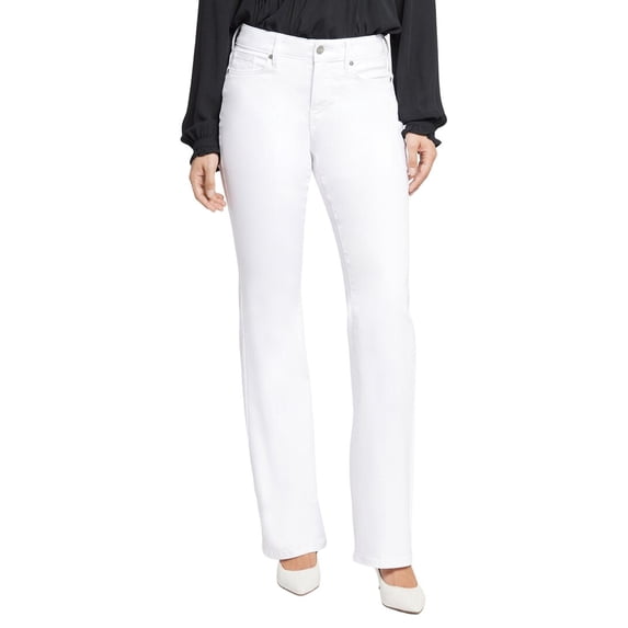 NYDJ womens Blake High-Rise Optic White Slim Jean, 16