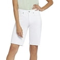 thumbnail image 1 of NYDJ womens  Boyfriend Optic White Short, 00, 1 of 4