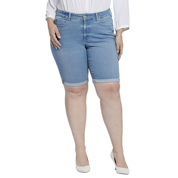 NYDJ womens Plus Briella Nottinghill Short, 22W