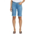thumbnail image 1 of NYDJ womens  Petite Briella Nottinghill Short, 2P, 1 of 3