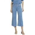 thumbnail image 1 of NYDJ womens  Brigitte Light Marine Wide Leg Jean, 0, 1 of 3