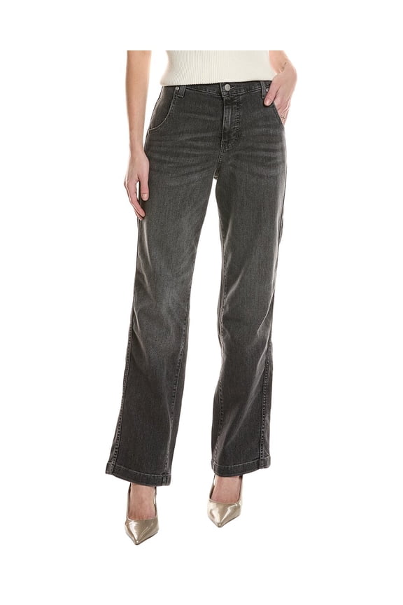 womens Brooke Vintage Noir Straight Leg Jean, 0