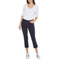 thumbnail image 1 of NYDJ Womens Chloe Stretch Denim Capri Jeans, 1 of 3