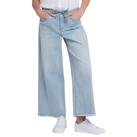NYDJ womens  Cindi Santiago Sea Wide Leg Jean, 0