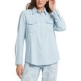 thumbnail image 1 of NYDJ womens  Denim Shirt, l, 1 of 3