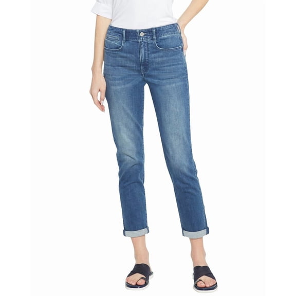 NYDJ womens  Girlfriend Lana Ankle Crop Jean, 10