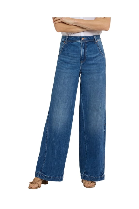 womens Gracie Wild River Wide Leg Jean, 0