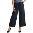 thumbnail image 1 of NYDJ womens  Jayne Overdye Black Ankle Crop Jean, l, 1 of 3