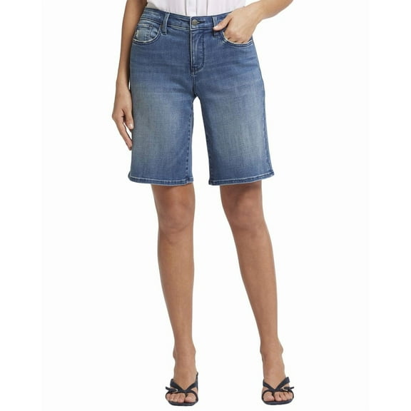 NYDJ womens  Lilly Cascade Wave Short, 0