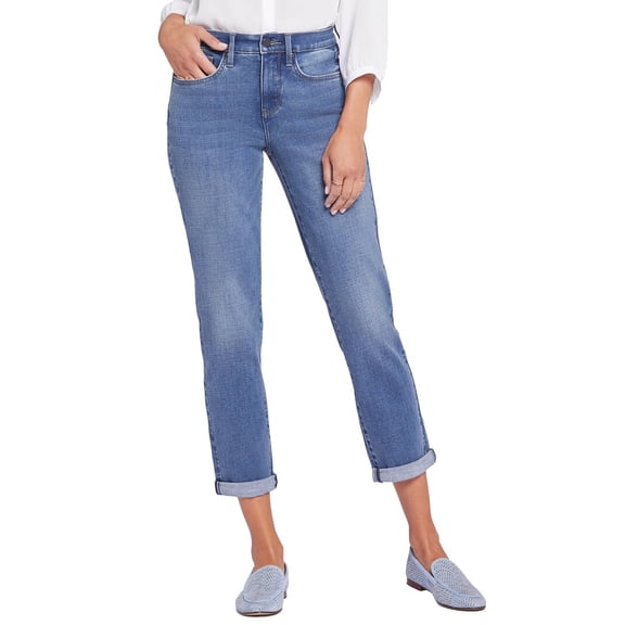 NYDJ womens Margot Rockie Girlfriend Jean, 0