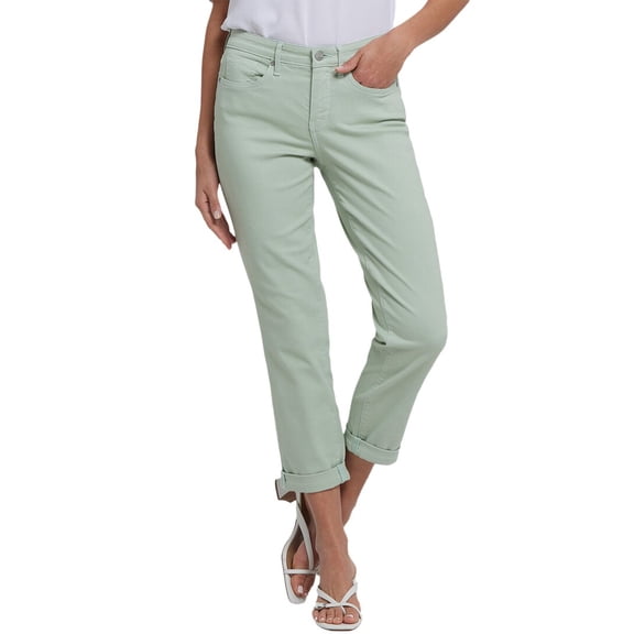NYDJ womens  Margot Tomatillo Girlfriend Jean, 00