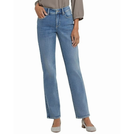 NYDJ womens Marilyn Atmosphere Straight Leg Jean, 6