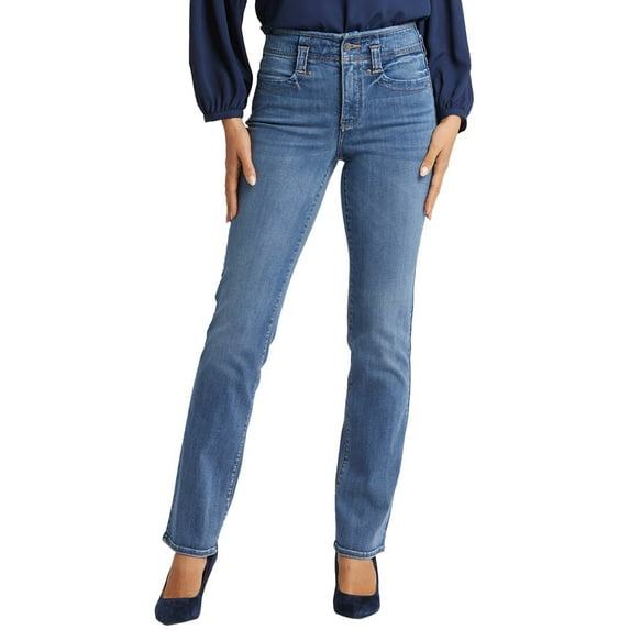 NYDJ womens Petite Marilyn Clear Brook Straight Leg Jean, 00P