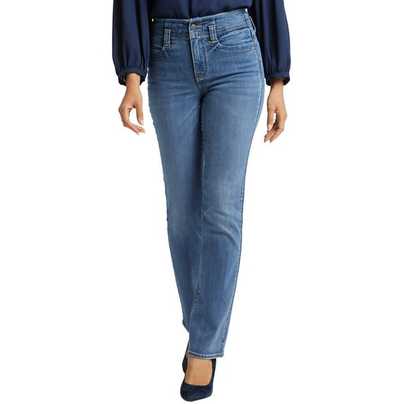 NYDJ womens Marilyn Clear Brook Straight Leg Jean, 2