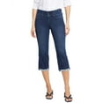 thumbnail image 1 of NYDJ womens  Marilyn Cuff Hollywood Breathtaking Crop Jean, 6, 1 of 2
