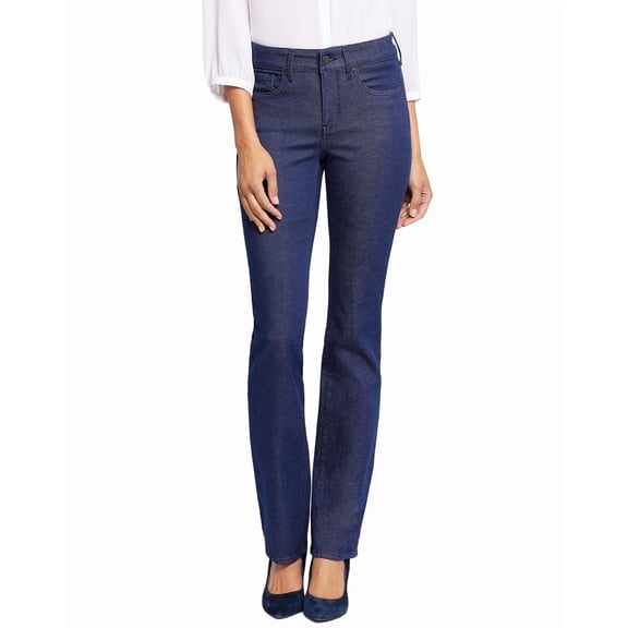 NYDJ womens  Marilyn Endless Blue Straight Leg Jean, 10