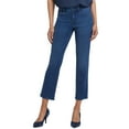 thumbnail image 1 of NYDJ womens  Marilyn Ibiza Blues Straight Leg Jean, 2, 1 of 3