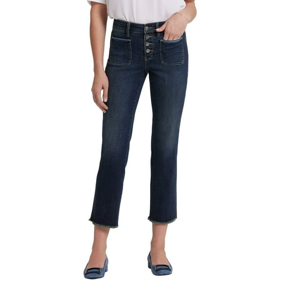 NYDJ womens Marilyn Lotus Gardens Ankle Crop Jean, 0