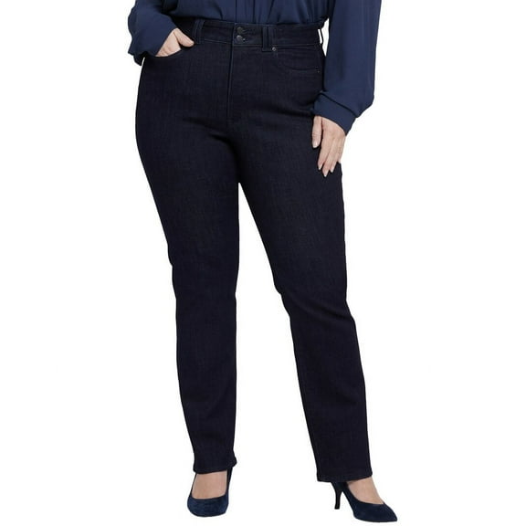 NYDJ womens  Plus Marilyn Magical Straight Leg Jean, 28W