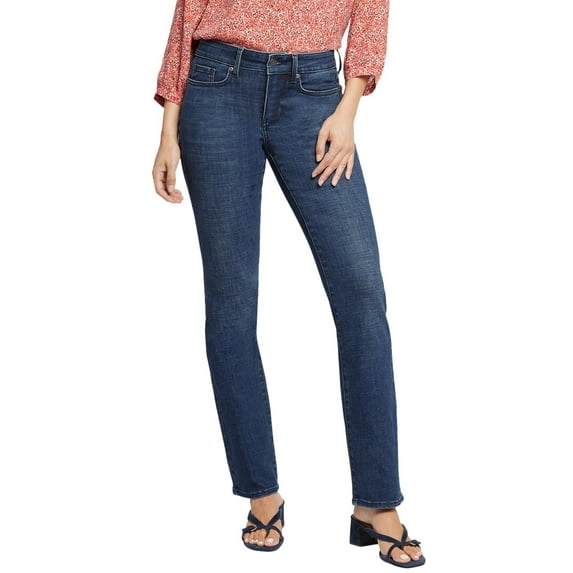 NYDJ womens Marilyn Mesquite Straight Leg Jean, 00