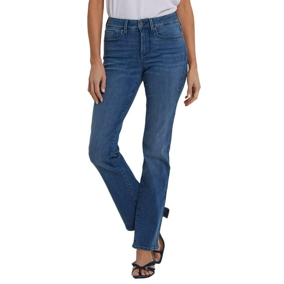 NYDJ womens Marilyn Missionblue Straight Leg Jean, 16