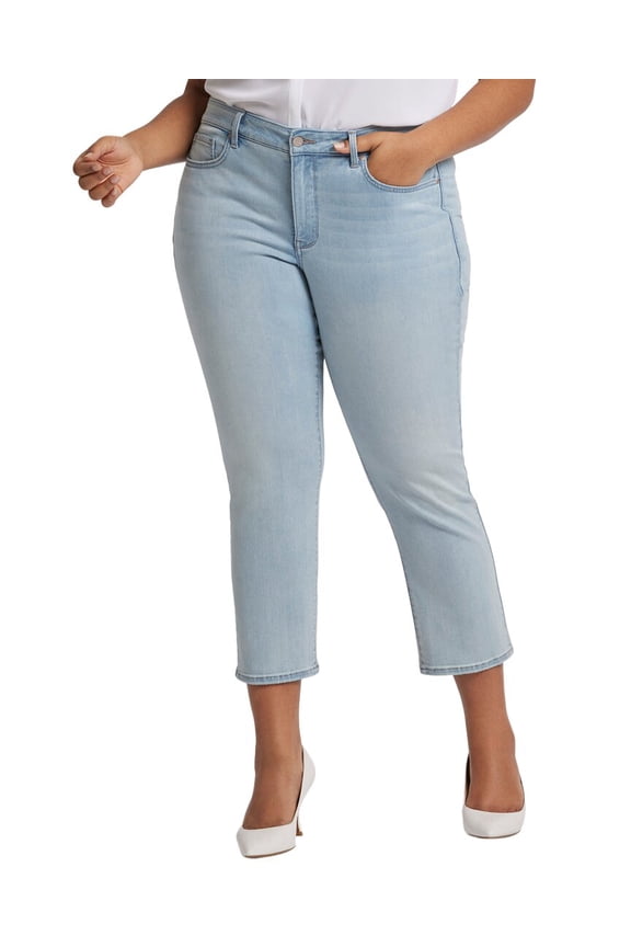womens  Plus Marilyn Mykonos Ankle Crop Jean, 26W