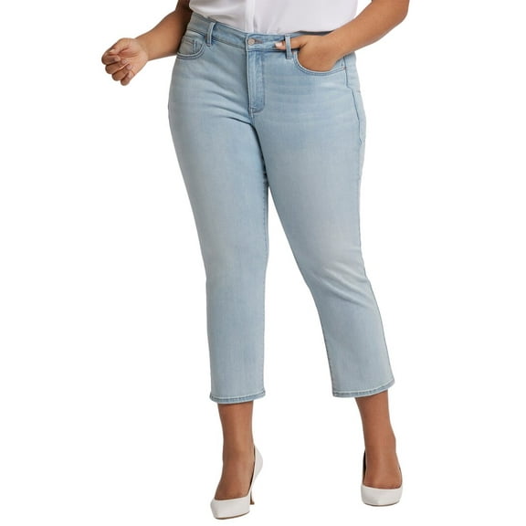 NYDJ womens Plus Marilyn Mykonos Ankle Crop Jean, 26W