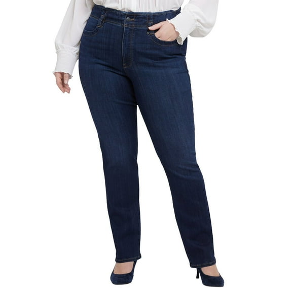 NYDJ womens  Plus Marilyn Northbridge Straight Leg Jean, 28W