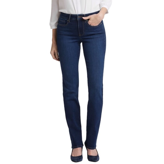 NYDJ womens Marilyn Palace Straight Leg Jean, 0