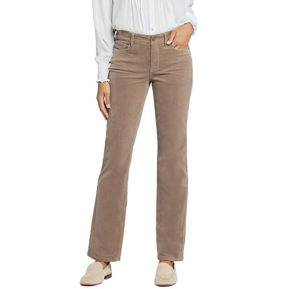 NYDJ womens Marilyn Saddlewood Straight Leg Jean, 00