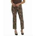 thumbnail image 1 of NYDJ womens  Marilyn Savanna Leopard Straight Leg Jean, 10, 1 of 3