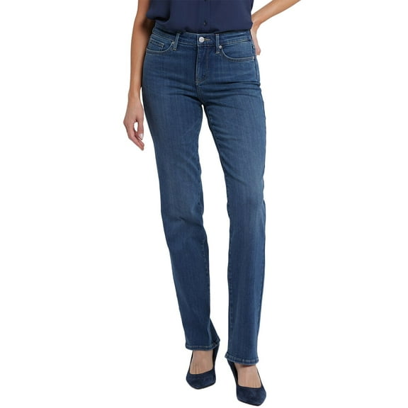 NYDJ womens Marilyn Valencia Surf Straight Leg Jean, 0