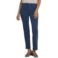 thumbnail image 1 of NYDJ womens  Marilyn Vintage Navy Straight Leg Jean, 4, 1 of 3