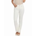thumbnail image 1 of NYDJ womens  Marilyn Winter White Straight Leg Jean, 18, 1 of 3