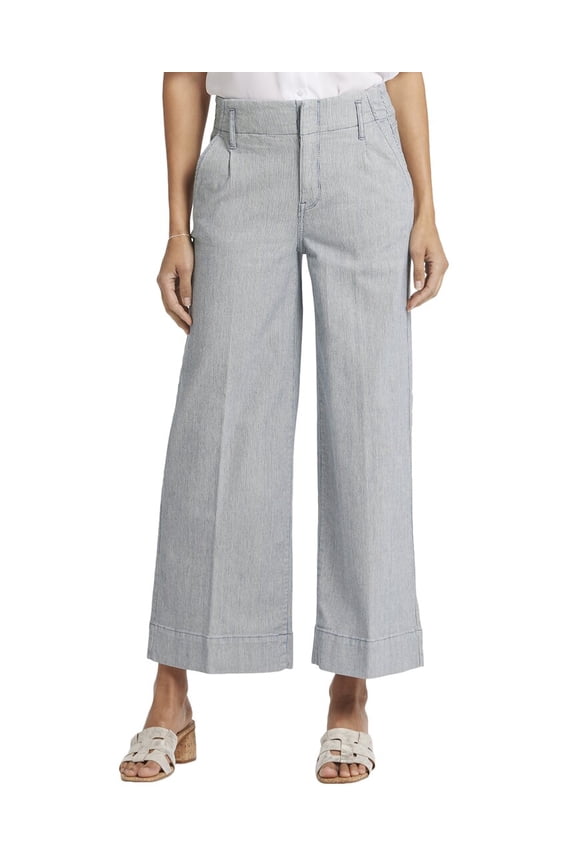 womens Mona Canyon River Stripe Wide Leg Jean, 6