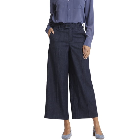 NYDJ womens Mona Lightweight Rinse Wide Leg Jean, 2