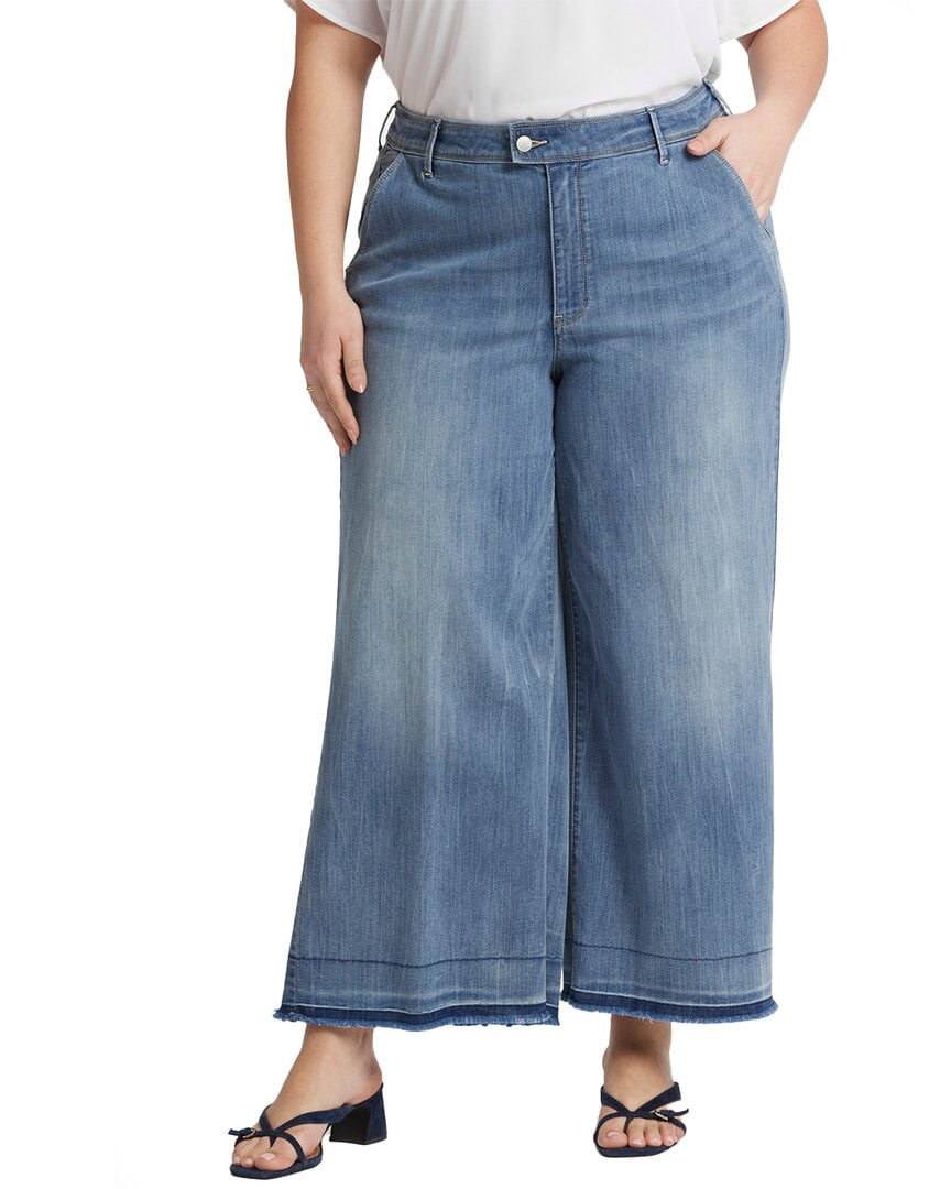 NYDJ Women's Pull-On Wide Leg Jeans In Clean Grace - Comfort Stretch Denim - View #5