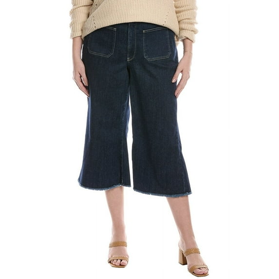 NYDJ womens Plus Patchie Sublime Wide Leg Jean, 22WP