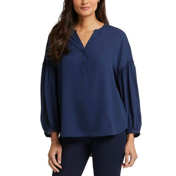 NYDJ womens  Paulina Blouse, xs