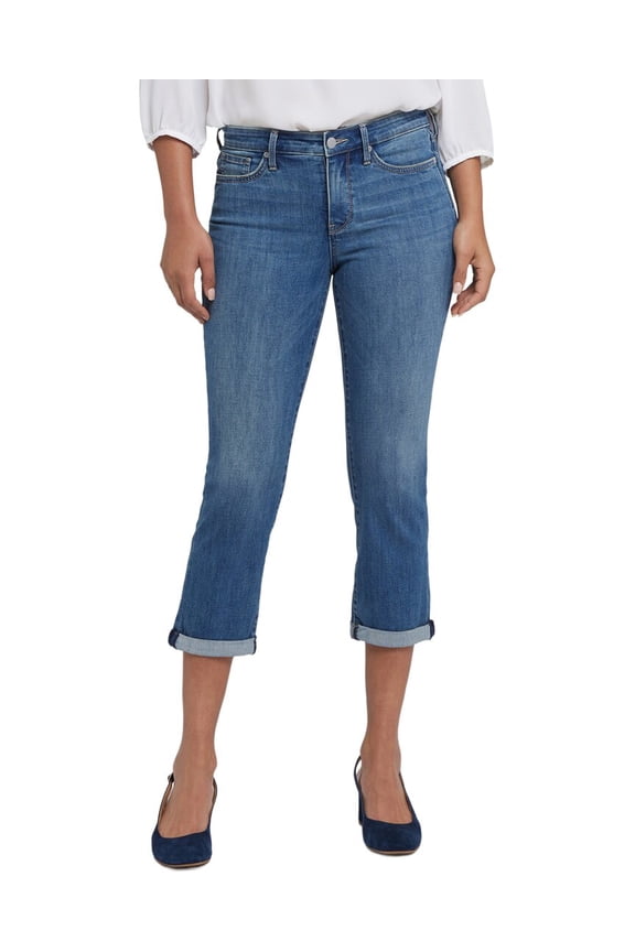womens Petite Chloe Costa Brava Capri Jean, 6P