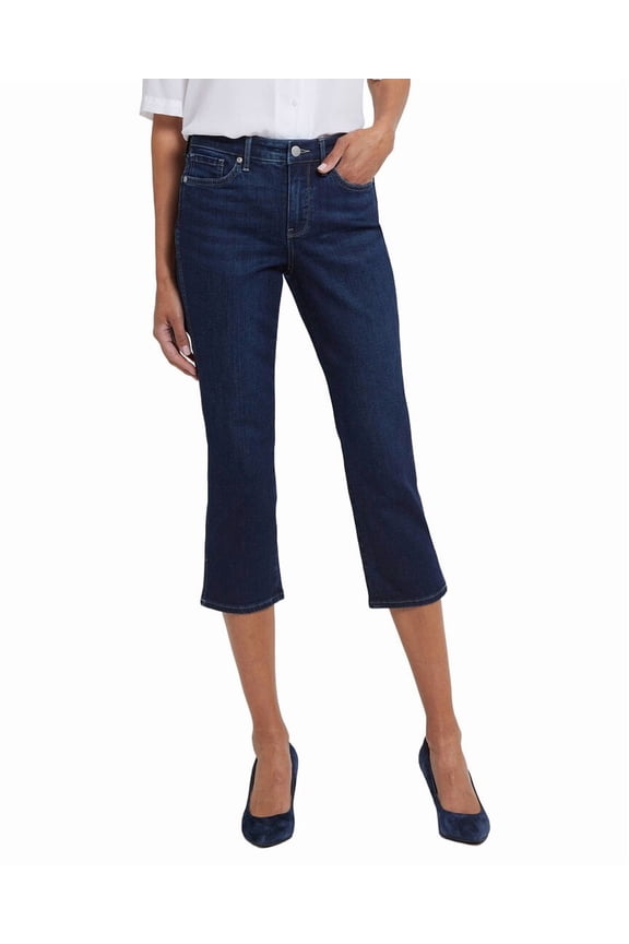 womens Petite Chloe Midnight Breeze Capri Jean, 00