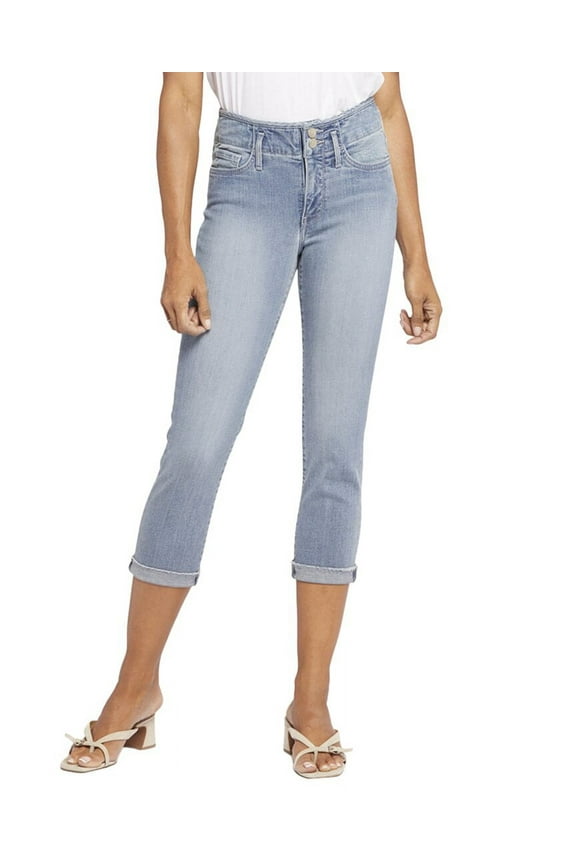 womens Petite Chloe Thistle Falls Capri Jean, 00P