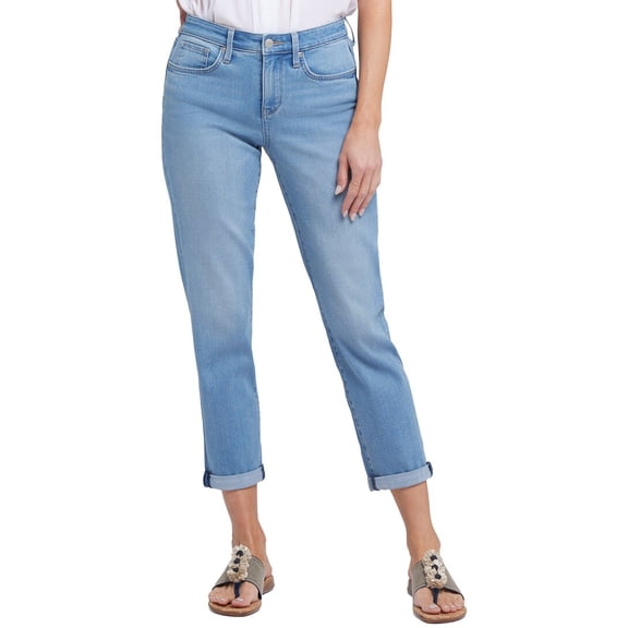 NYDJ womens  Petite Margot Salamanca Sun Girlfriend Jean, 10P